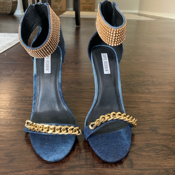 Denim stilettos - Picture 2 of 5